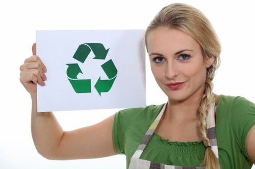 Eco-friendly recycling process in house clearance